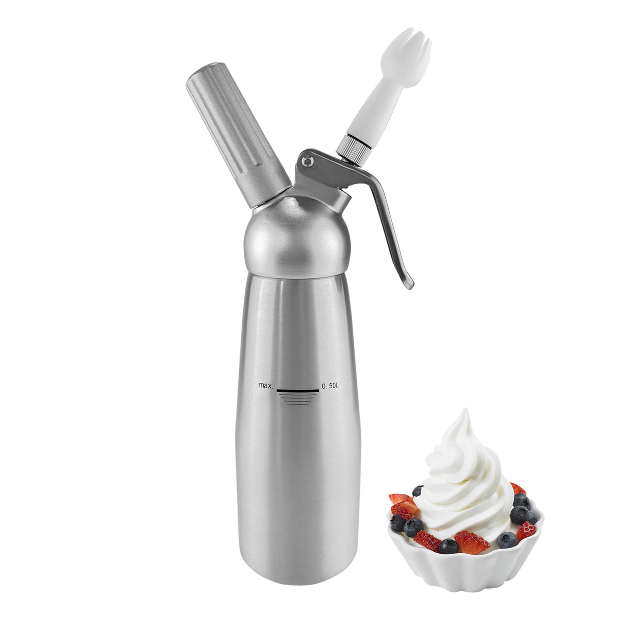 Wholesale Z Cream Whipper Dessert Tool Aluminum Whipped Cream Dispenser  From m.