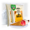 OS-200V_10 Professional Cone Waffle Mix | Vanilla Flavour | 10 Lbs | 224 Ice Cream Cones