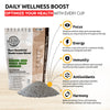 OLD SOUL Mushroom Latte Blend | 7-Mushroom Formula | Arabica Coffee | Energy, Focus, Immunity | 14 oz (400 g)