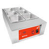 AR-D2002-6 Digital Electric Chocolate Melter | 12 kg Commercial Chocolate Heater | 6 Tanks | 110V