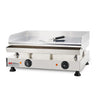 AP-416 Flat Top Griddle with Dual Thermostat | Teppanyaki Grill | No Plug