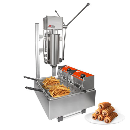 TIMCO Manual Spanish Churro Maker 3L Commercial Stainless Steel