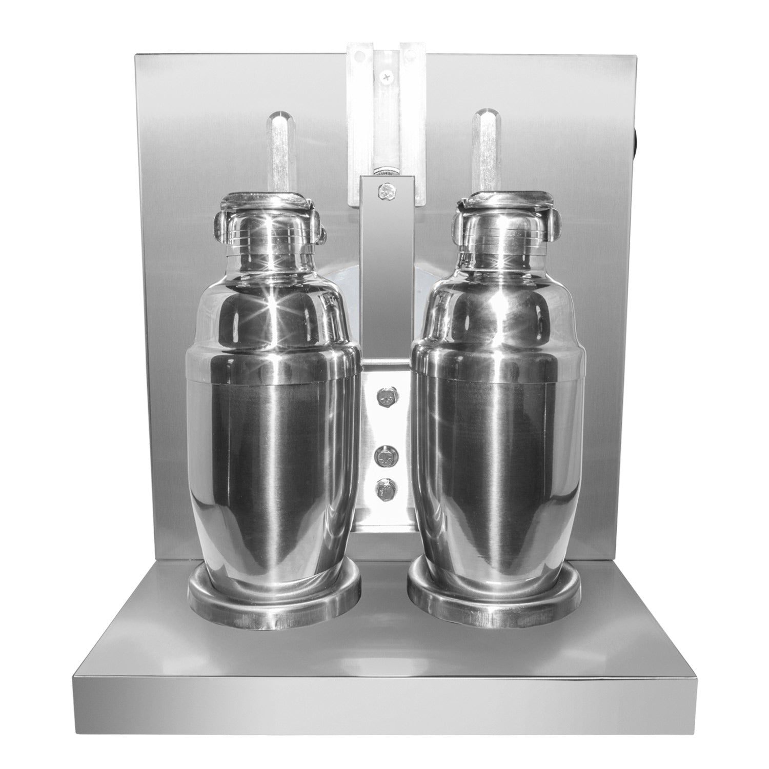 ALDKitchen Electric Milk Tea Shaker, Double Cup Drink Mixer, Stainless  Steel