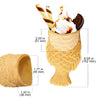 GR-200 Taiyaki Fish Waffle Maker | Electric Taiyaki Machine | 1 Open-Mouth Fish Waffle Cone Iron | Nonstick