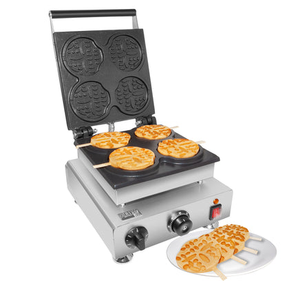 ALDKitchen Waffle Stick Maker | 3 Bead-Shaped Waffles | Round-Shaped Waffles 110V