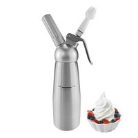 GorillaRock Whipped Cream Dispenser | 0.5 L Cream Whipper | + 3 Decorating Nozzles